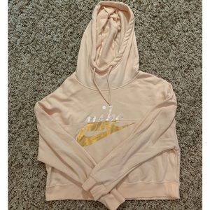 Nike cropped hoodie